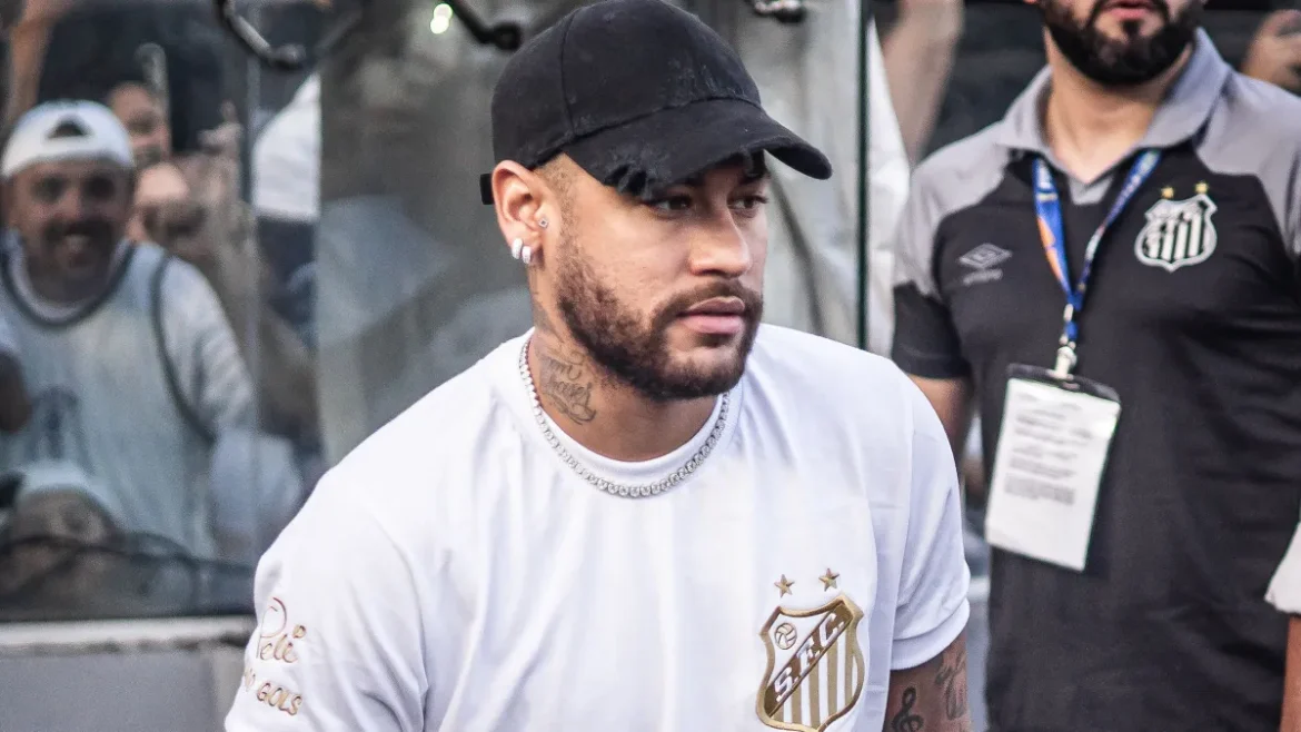 Neymar de volta ao santos