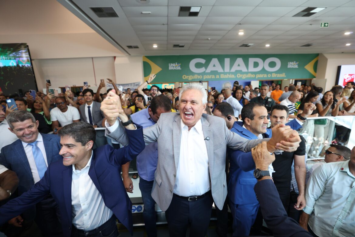 Caiado lança pre-candidatura a presidente